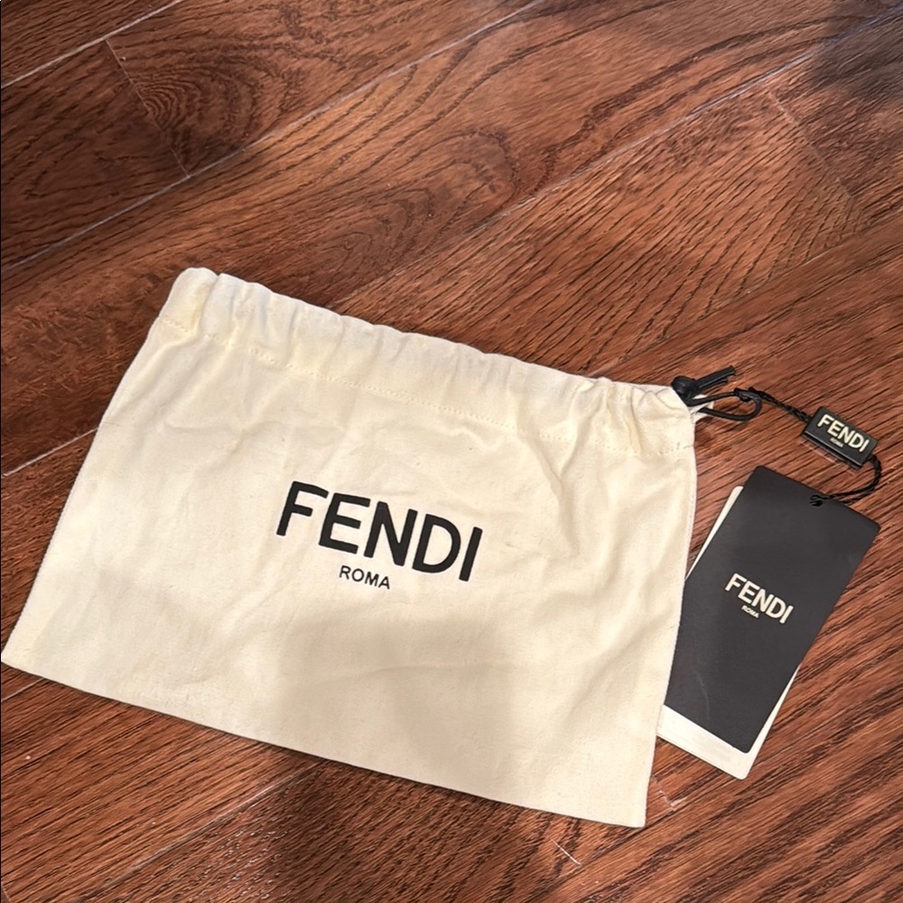 Fendi Beige Storage Pouch